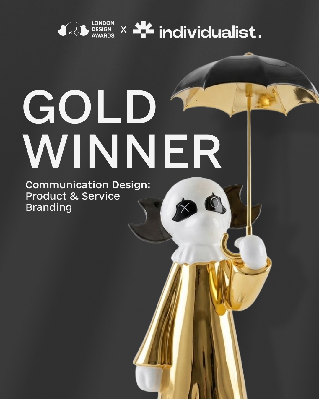 London Design Awards Gold Winner